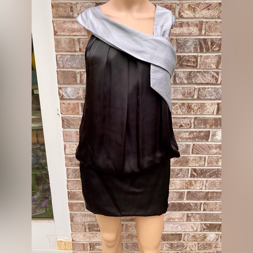 Fifth Culture Black & Silver Avant Garde Dress